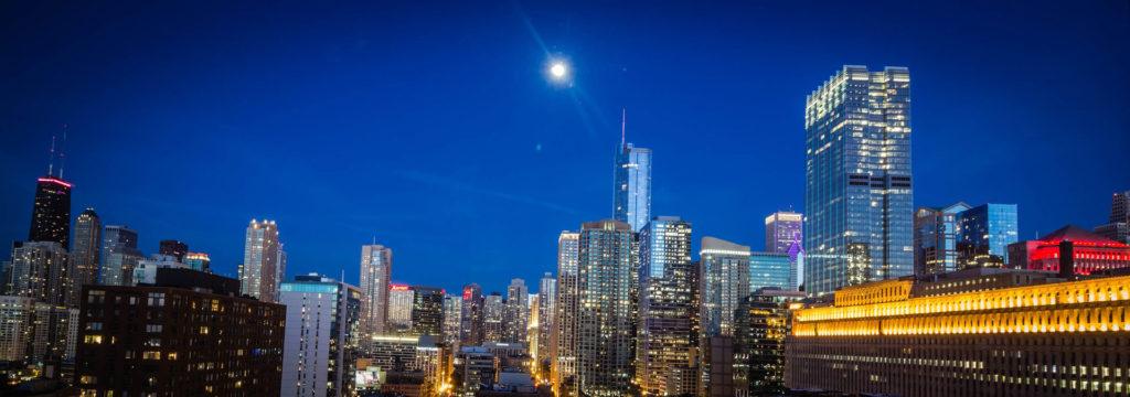 Chicago At Night